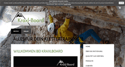 Desktop Screenshot of kraxl-board.com