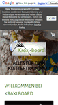 Mobile Screenshot of kraxl-board.com